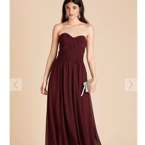 Burgundy Cabernet Dress!  Strapless!!